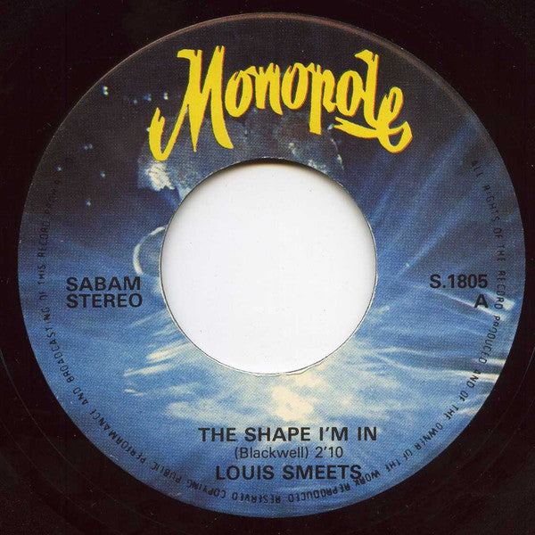 Louis Smeets : The Shape I'm In / Big Bopper (7", Single)