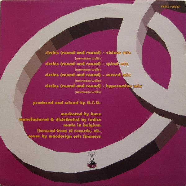 John + Julie Featuring Auriole : Circles (Round And Round) (12")