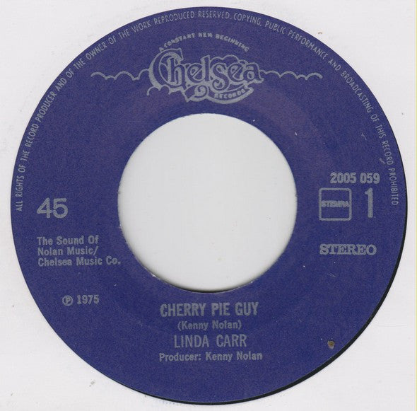 Linda Carr : Cherry Pie Guy (7", Single)