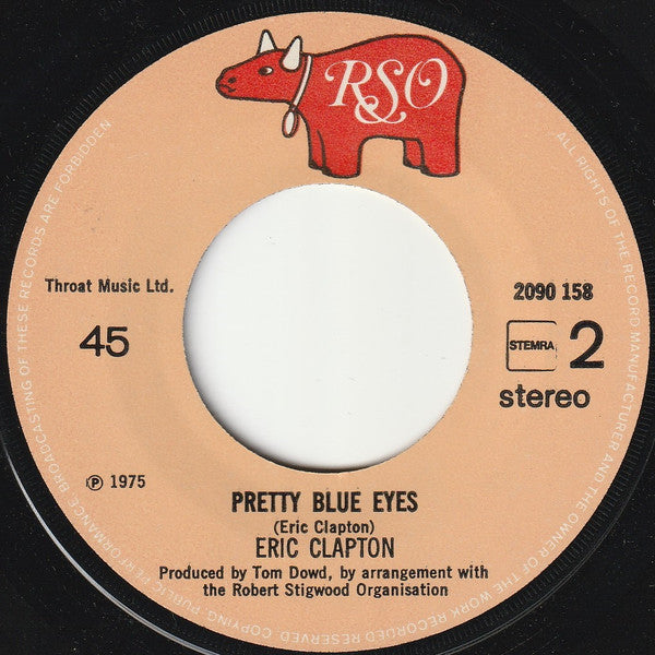 Eric Clapton : Swing Low Sweet Chariot (7", Single)