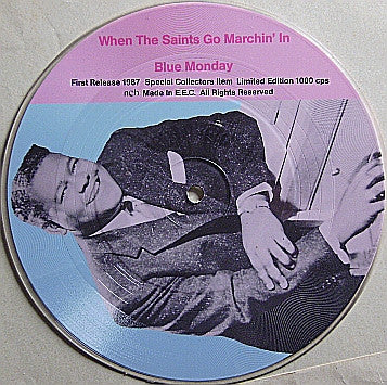 Fats Domino : When The Saints Go Marchin' In / Blue Monday (7", Single, Ltd, Pic, RP)