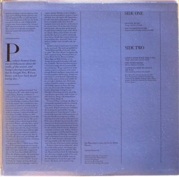 Lester Young / Roy Eldridge : The Jazz Giants '56 (LP, Album, Mono, RE, Gat)