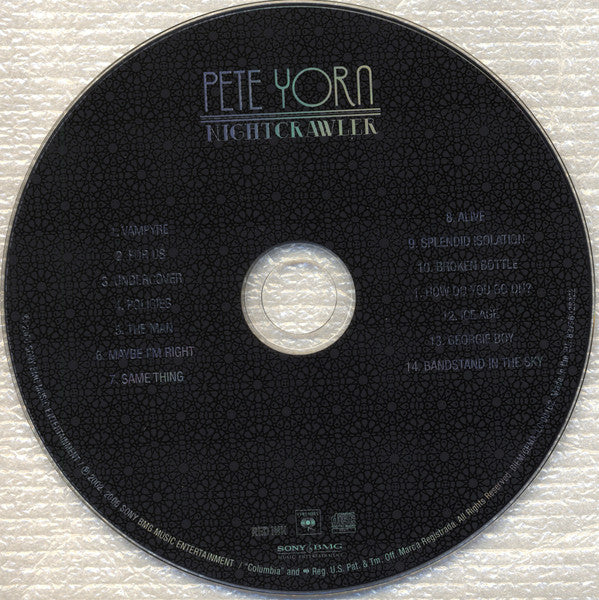 Pete Yorn : Nightcrawler (CD, Album)