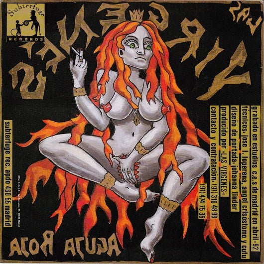 Virgenes Adolescentes : Aguja Roja (7", Single)