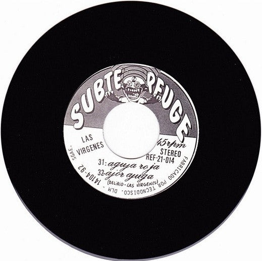 Virgenes Adolescentes : Aguja Roja (7", Single)