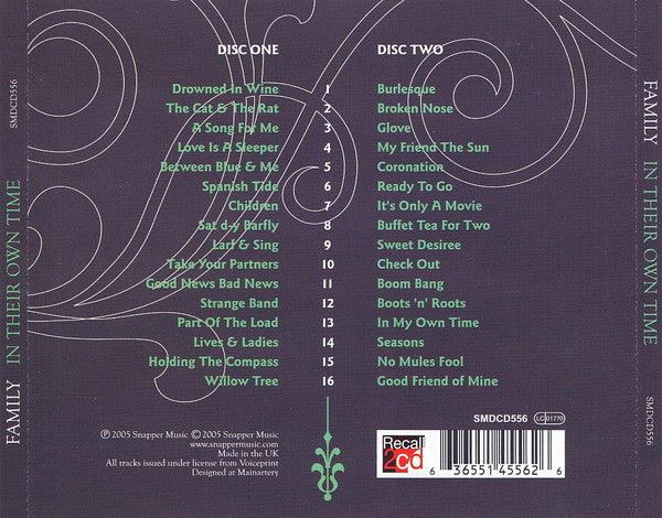 Family (6) : In Their Own Time (2xCD, Comp)
