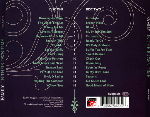Family (6) : In Their Own Time (2xCD, Comp)
