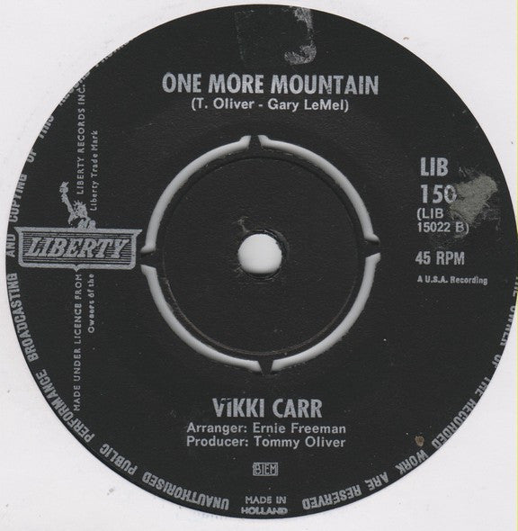 Vikki Carr : There I Go (Se Per Te C'e Soltanto Quell'uomo) (7", Single)