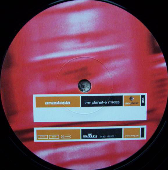 Anastasia : Anastasia (The Planet-E Mixes) (12")