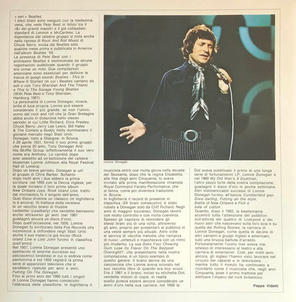 Pete Best / Lonnie Donegan : Pete Best / Lonnie Donegan (LP, Comp)