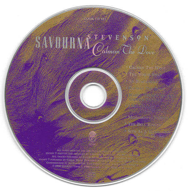 Savourna Stevenson : Calman The Dove (CD, Album)