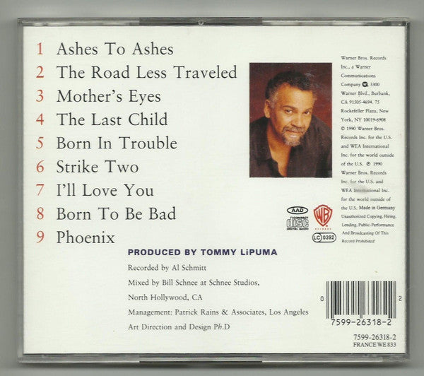 Joe Sample : Ashes To Ashes (CD, Album)