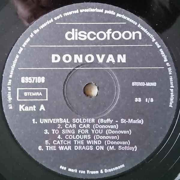 Donovan : Donovan (LP, Comp)