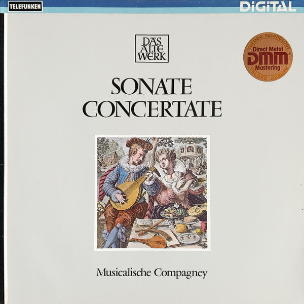 Musicalische Compagney : Sonate Concertate (LP, Album, Gat)