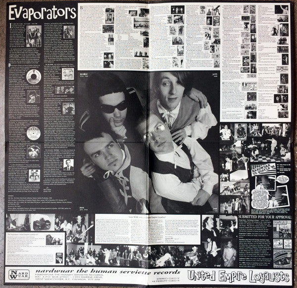 The Evaporators : United Empire Loyalists (LP, Album + CD, Album)