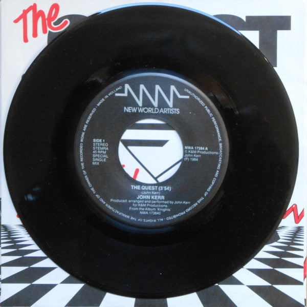 John Kerr : The Quest (Special Single Mix) (7", Single)