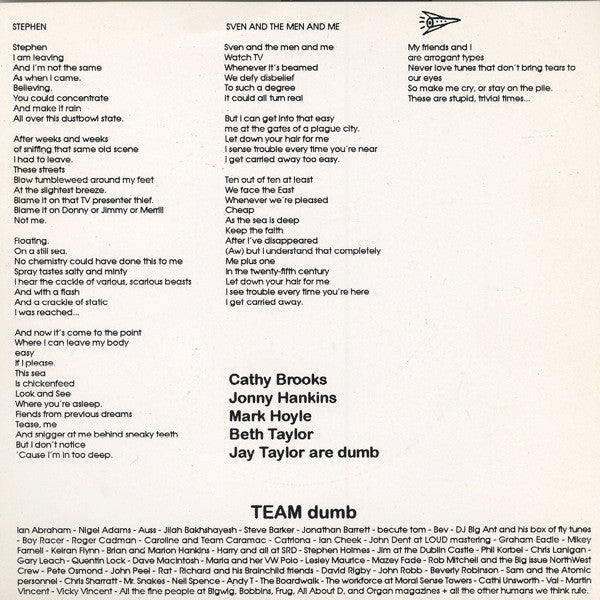 Dumb (3) : Stephen (7", Single)