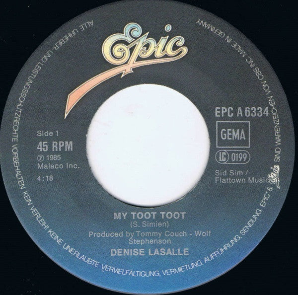 Denise Lasalle : My Toot Toot (7", Single)