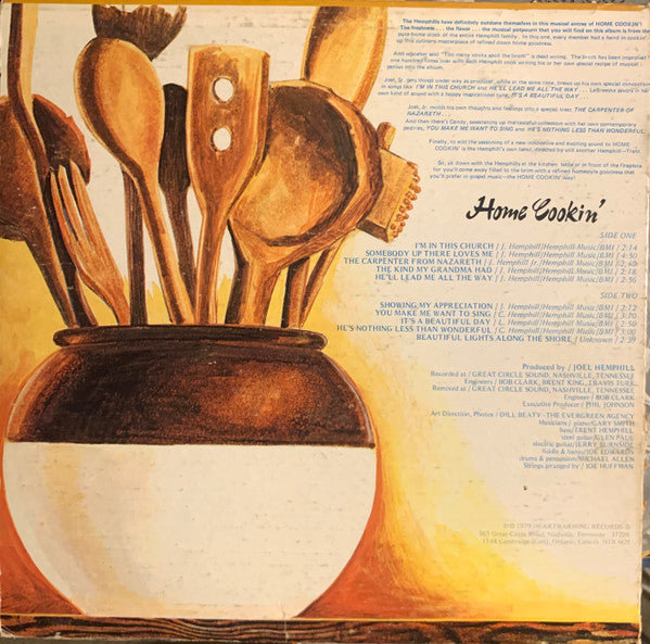 The Hemphills : Home Cookin' (LP, Album)