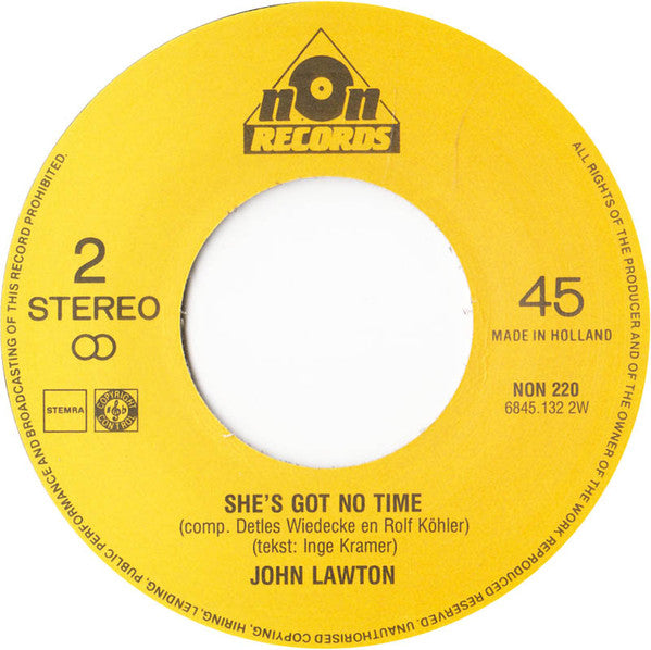 John Lawton : Eloise (7", Single)