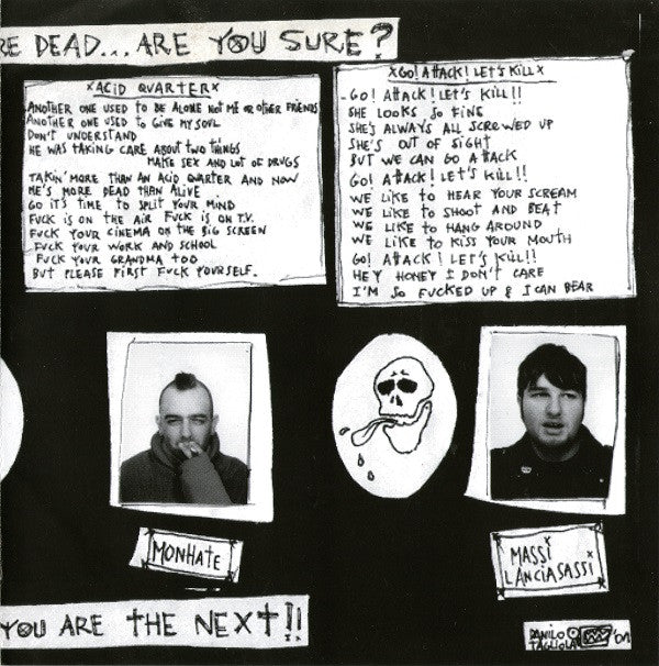 Orange Juice From The Crypt : A Dinner With Us (7", EP, Ltd, Num, Pin)