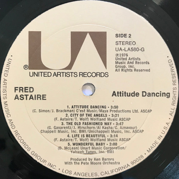 Fred Astaire : Attitude Dancing (LP, Album)