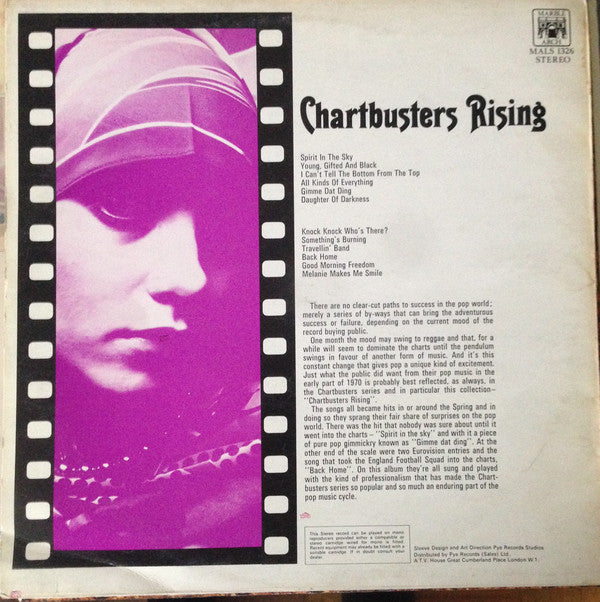 Unknown Artist : Chartbusters Rising (LP, Comp)