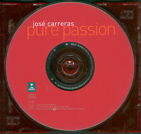 José Carreras : Pure Passion (CD, Album)
