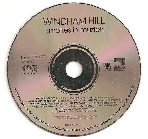 Various : Windham Hill - Emoties In Muziek (CD, Album)