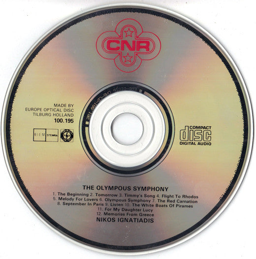 Nikos Ignatiadis : The Olympous Symphony (CD, Album)