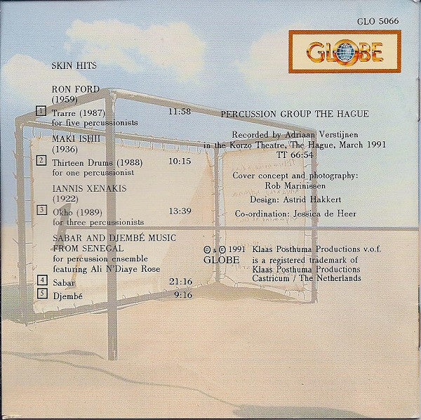 Slagwerkgroep Den Haag : Skin Hits (CD, Album)