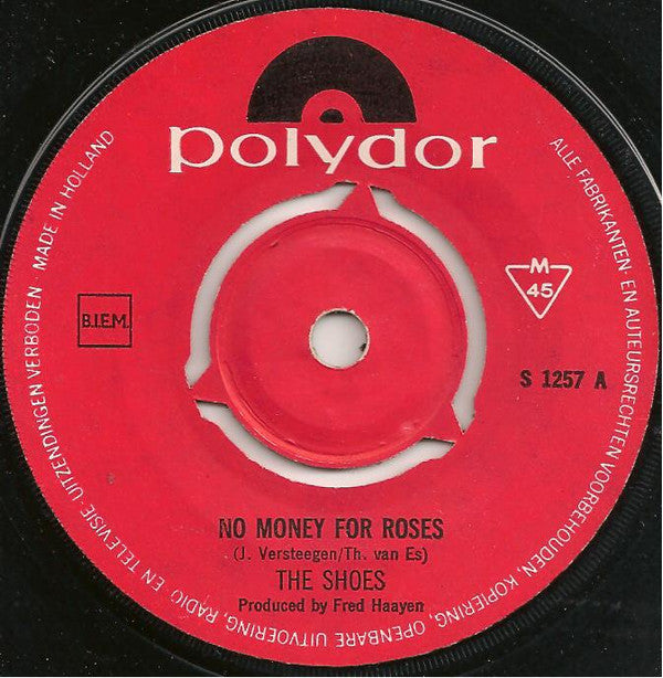 The Shoes : No Money For Roses (7", Single, Mono)