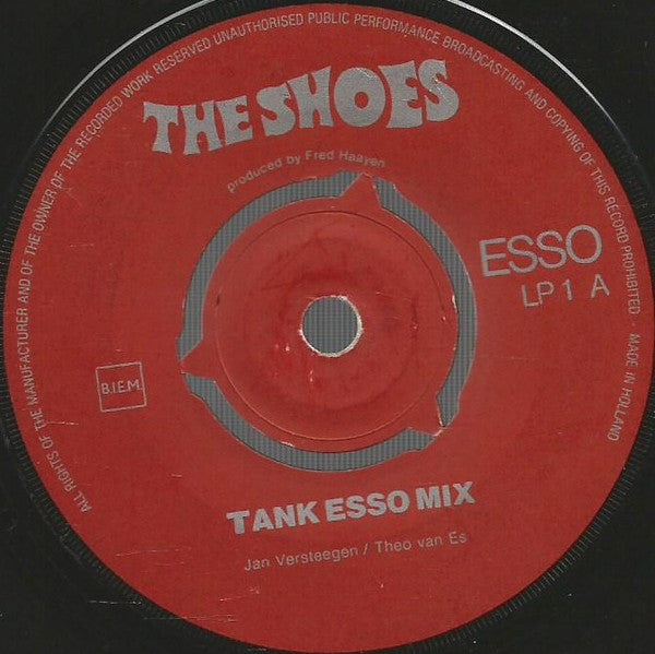 The Shoes : Tank Esso Mix (7", Single)