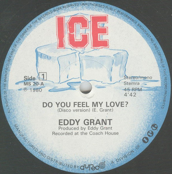 Eddy Grant : Do You Feel My Love? (12")