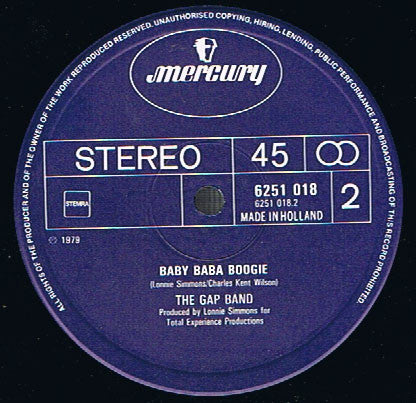 The Gap Band : Burn Rubber (Why You Wanna Hurt Me) (12", Maxi)