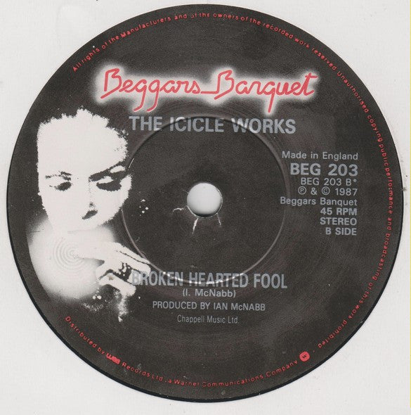 The Icicle Works : High Time (7", Single)