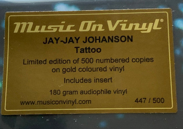 Jay-Jay Johanson : Tattoo (LP, Ltd, Num, Gol)
