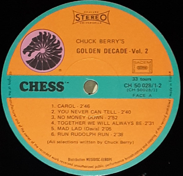 Chuck Berry : Chuck Berry's Golden Decade Vol.2 (2xLP, Comp, Gat)
