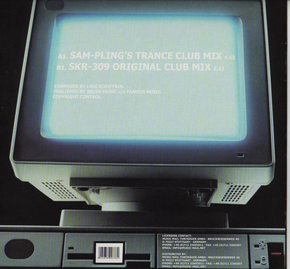 Agent 909 : Mission Impossible Theme (12")