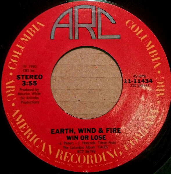 Earth, Wind & Fire : And Love Goes On (7", Single)