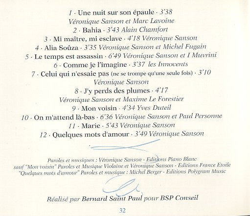 Véronique Sanson : Comme Ils L'imaginent... (CD, Album, Dig)