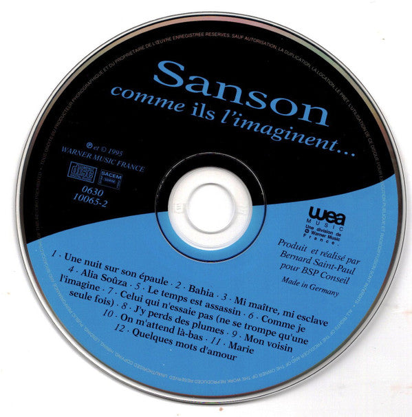 Véronique Sanson : Comme Ils L'imaginent... (CD, Album, Dig)
