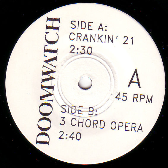 Doomwatch : Crankin' 21 (7", Single)
