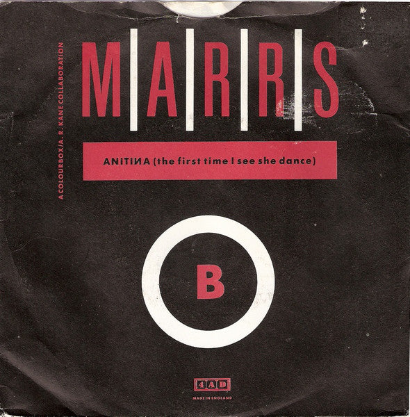 M|A|R|R|S : Pump Up The Volume (7", Single, Whi)