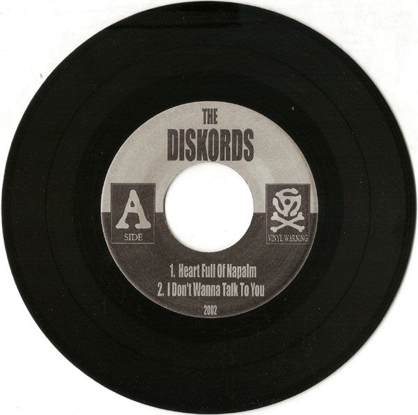 The Diskords : Heart Full Of Napalm (7", EP)
