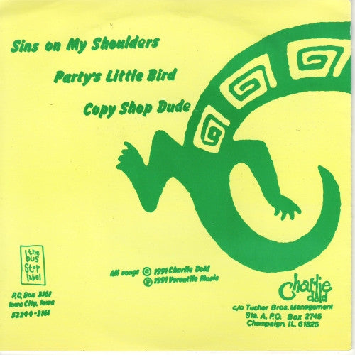 Charlie Dold : Sins On My Shoulders (7")