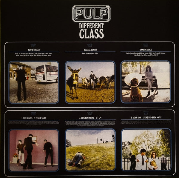 Pulp : Different Class (LP, Album, RE, RP, MPO)