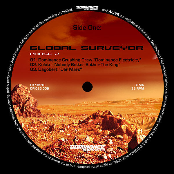 Various : Global Surveyor Phase 2 (2xLP, Comp)