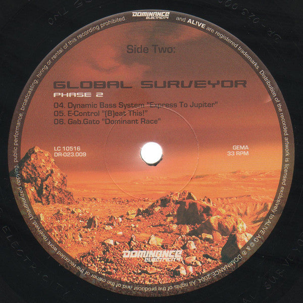 Various : Global Surveyor Phase 2 (2xLP, Comp)