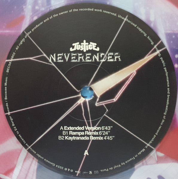 Justice (3) : Neverender (12", Cry)